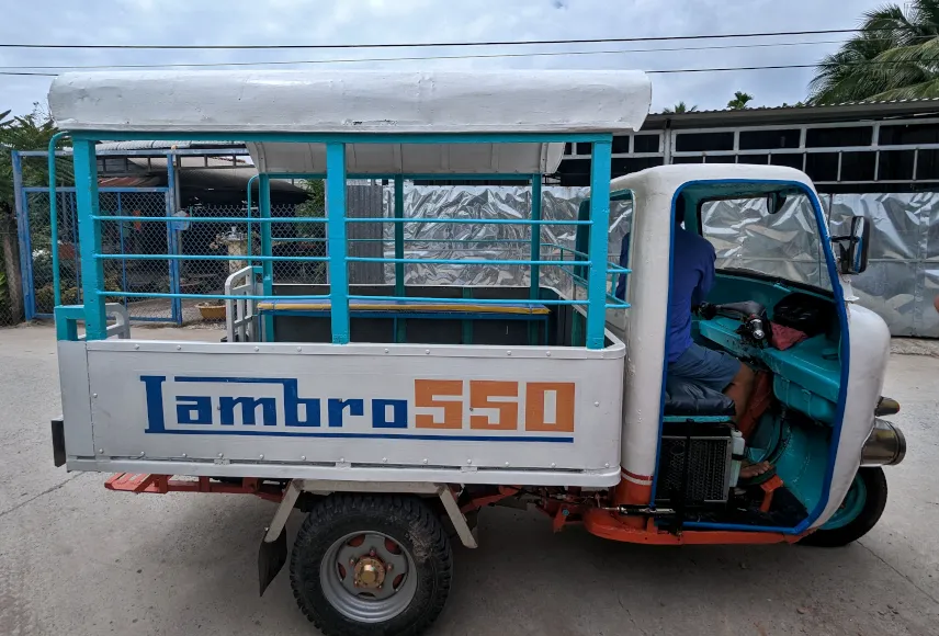 Picture of “Lambrogini” in the Mekong Delta