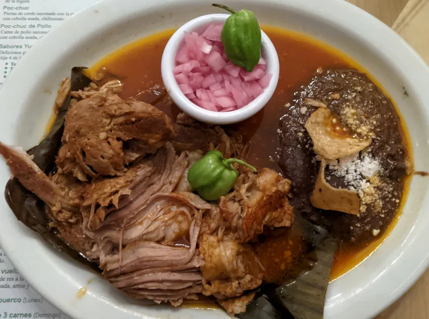 Picture of Our lunch at La Chaya Maya