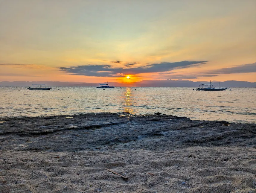 Picture of Sunset at Moalboal Pangsama Beach