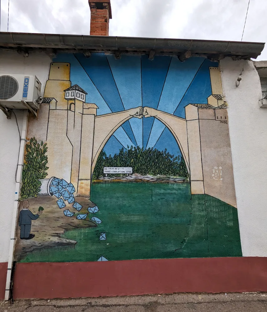 Street Art at Alekse Šantića Street