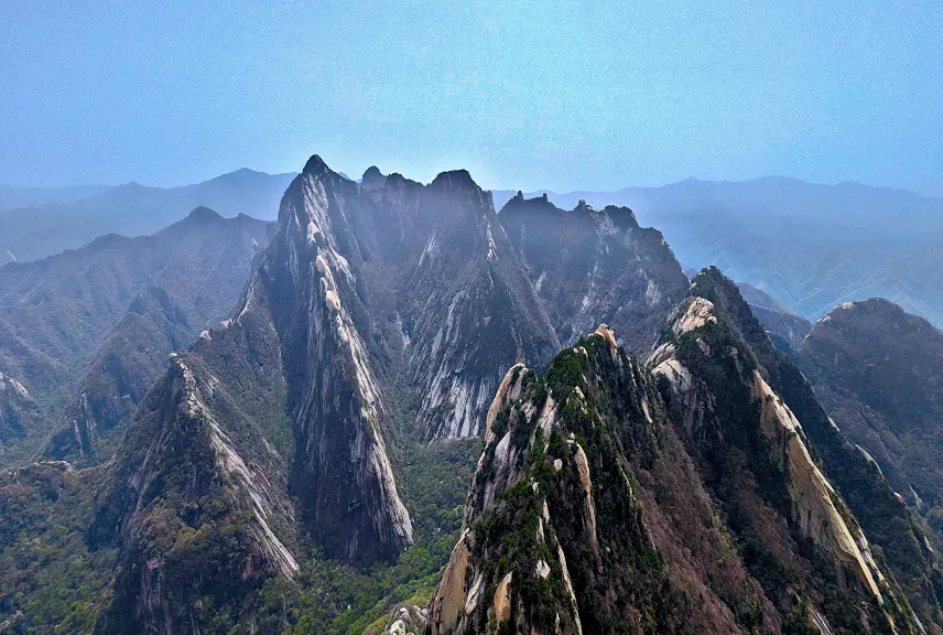 Picture of View from Mount Huashan South Peak