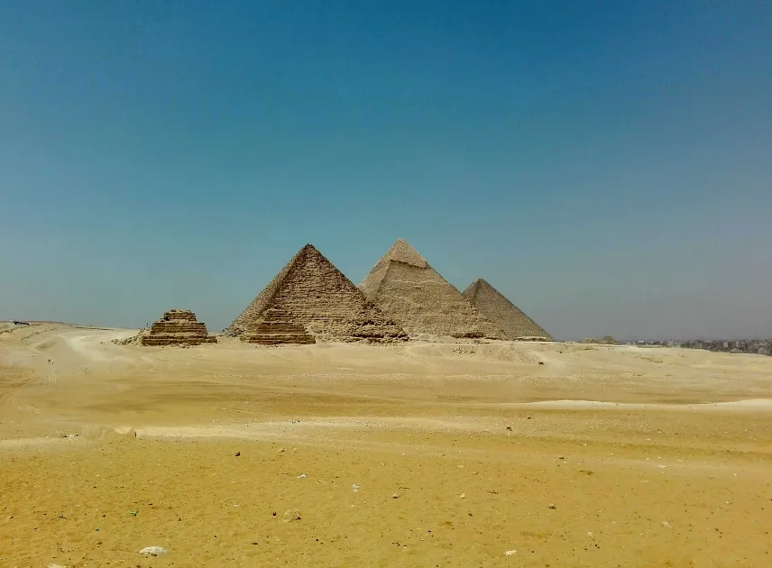 Picture of the Pyramids of Giza