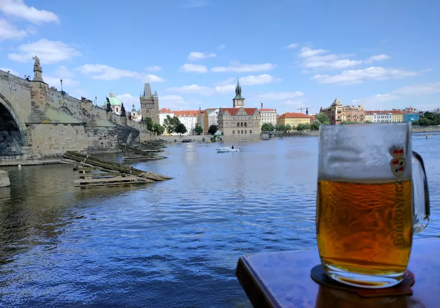 Picture of Czech beer in Prague