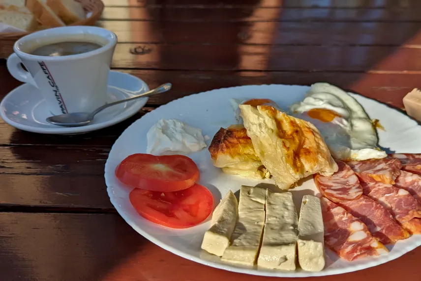 Picture of Traditional Montenegrin breakfast