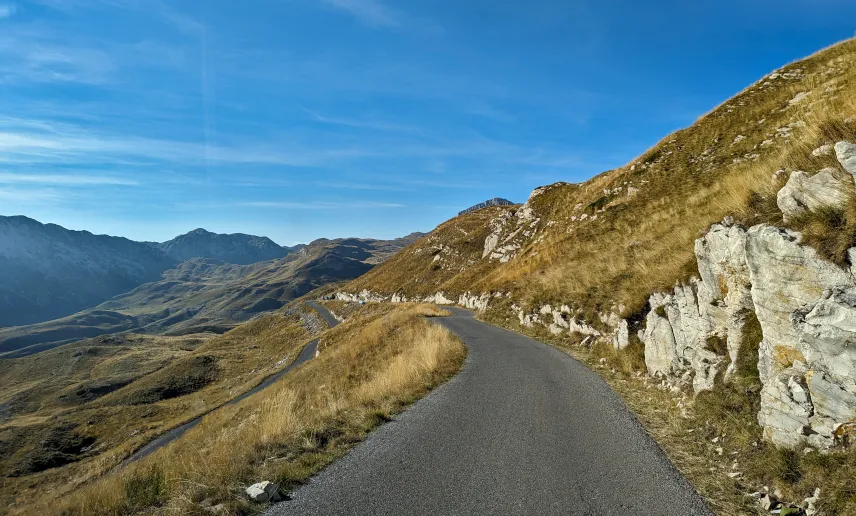 Picture of Montenegrin mountain roads