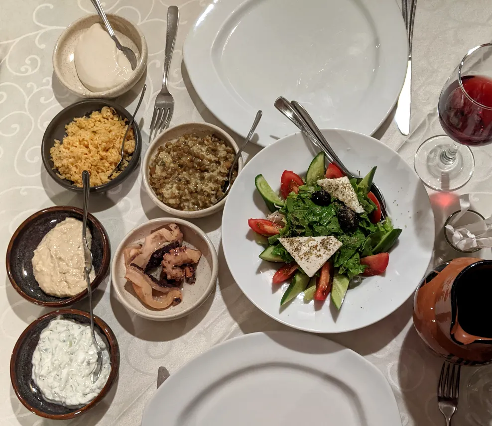 Picture of Our meze at The Windmill