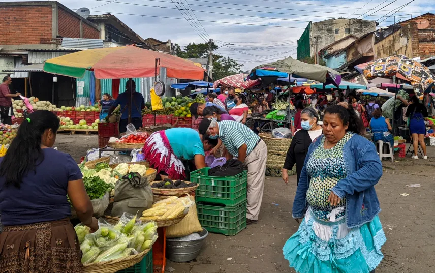 Picture of Market along la Ruta de las Flores El Salvador