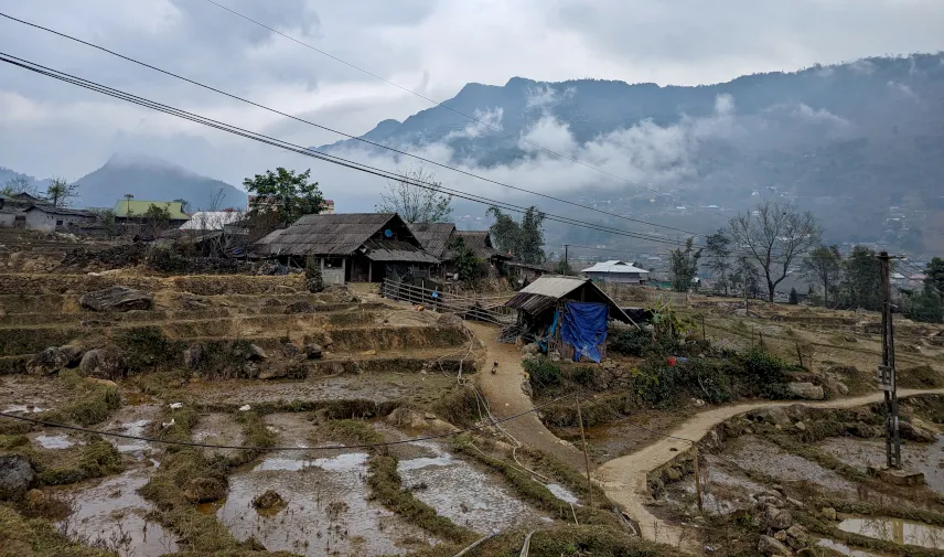 Picture of Hill tribe village Sapa