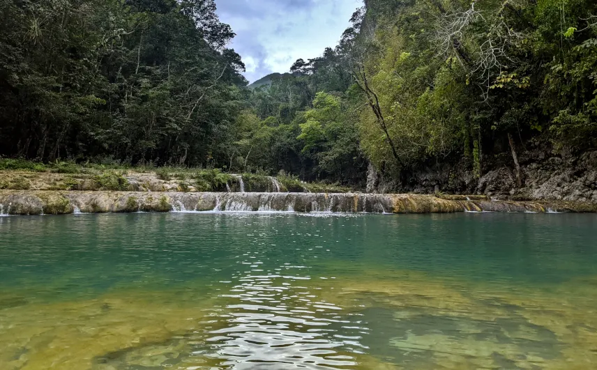 Picture of natural pool