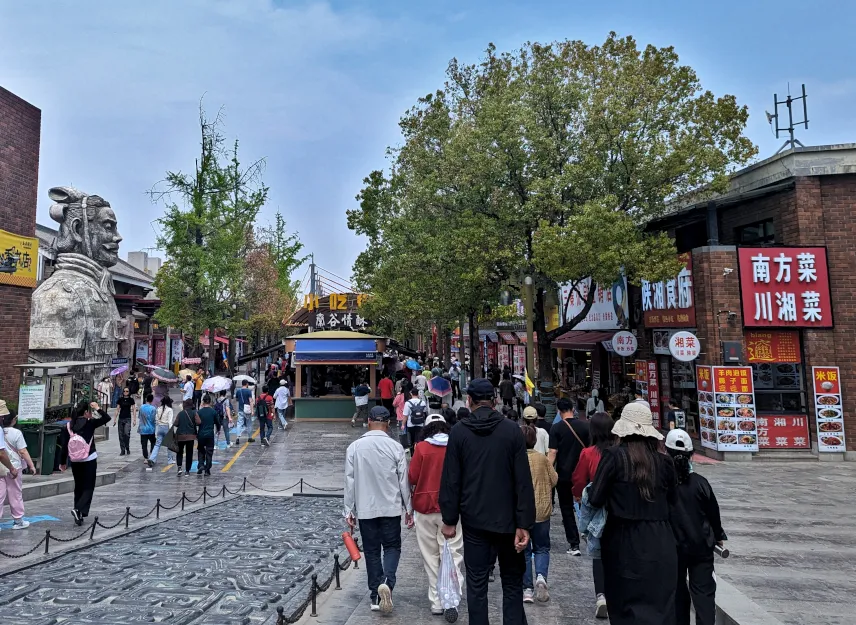 Picture of Shopping strip at the Terracotta Army