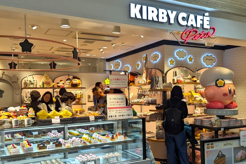 Picture of Kirby Cafe at Tokyo Station