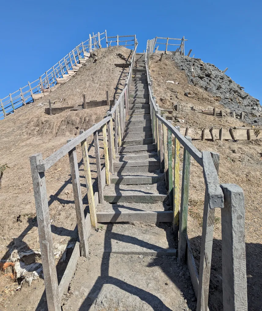 Picture of Walking up Totumo Mud Volcano