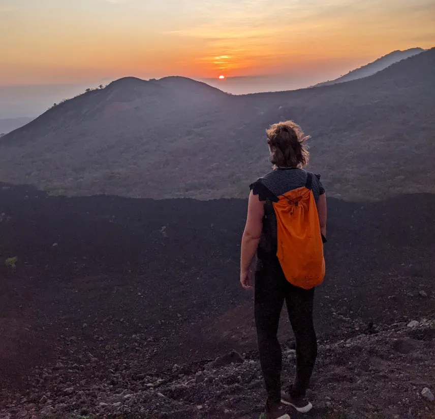 Picture of What I wore for volcano boarding