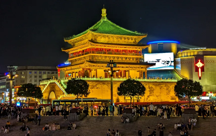 Picture of Drum Tower Xi’an