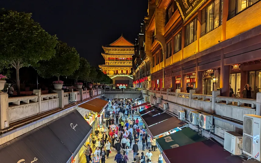 Picture of Drum Tower Xi’an