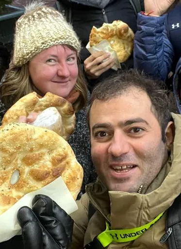 Picture of Enjoying our free walking tour in Yerevan