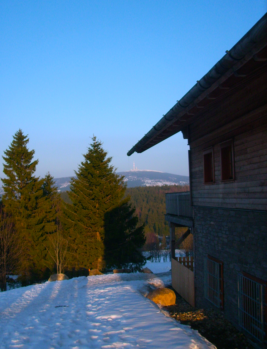 Picture of Harz mountains with snow