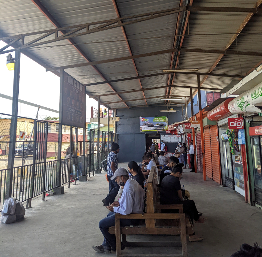 Picture of Belize City bus station