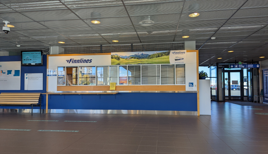 Picture of Finnlines ferry terminal Helsinki